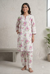 2-Pcs Digital Printed Premium Lawn By So Kamal SK-37