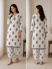 2-Pcs Digital Printed Premium Lawn By So Kamal SK-36