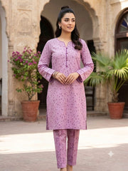 2-Pcs Digital Printed Premium Lawn By So Kamal SK-28