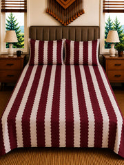 3-Pcs Double Bedsheet D-8