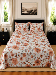 3 Pcs Pure Cotton Bedsheet 3