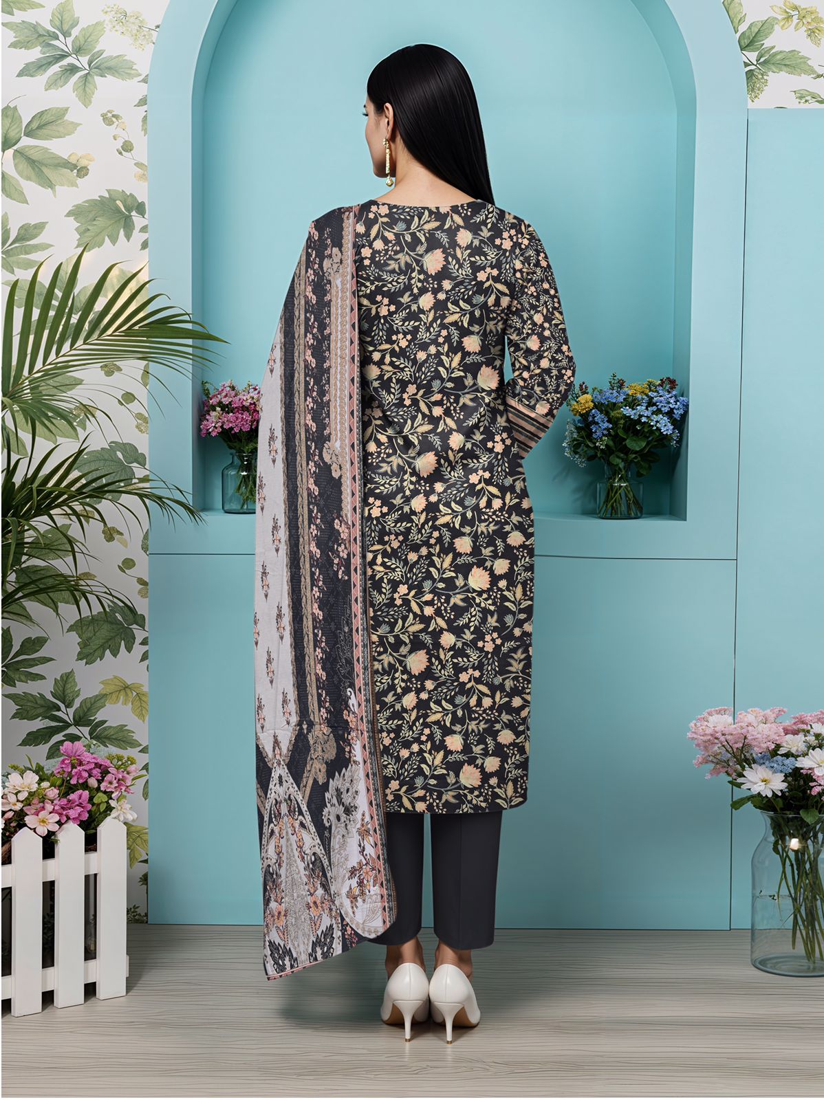 3 Piece Summer Lawn Design 1005