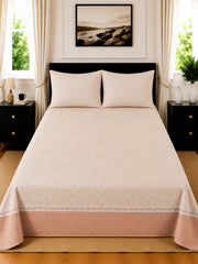3 Pcs Cotton  Bedsheet 21