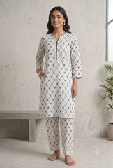 2-Pcs Digital Printed Premium Lawn By So Kamal SK-38