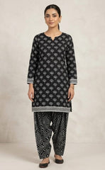 2-Pcs Digital Printed Premium Lawn By So Kamal SK-4