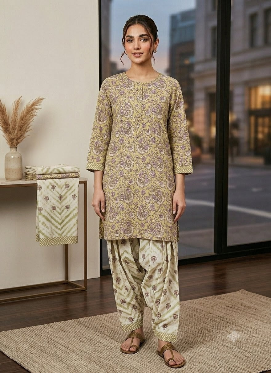 2-Pcs Digital Printed Premium Lawn By So Kamal SK-15