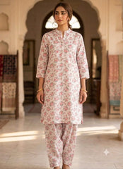 2-Pcs Digital Printed Premium Lawn By So Kamal SK-21
