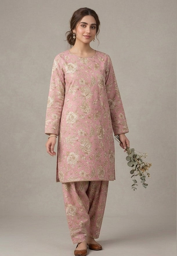 2-Pcs Digital Printed Premium Lawn By So Kamal SK-24