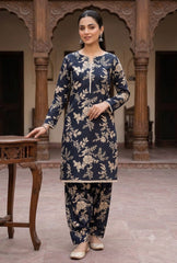 2-Pcs Digital Printed Premium Lawn By So Kamal SK-22