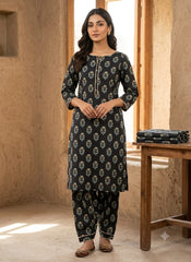 2-Pcs Digital Printed Premium Lawn By So Kamal SK-27
