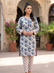 2-Pcs Digital Printed Premium Lawn By So Kamal SK-30