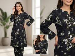 2-Pcs Digital Printed Premium Lawn By So Kamal SK-32