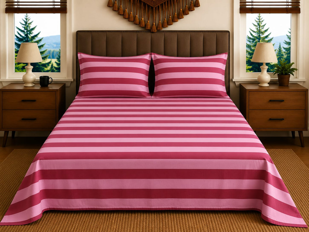3-Pcs Double Bedsheet D-4
