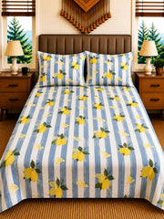 3-Pcs Double Bedsheet D-11
