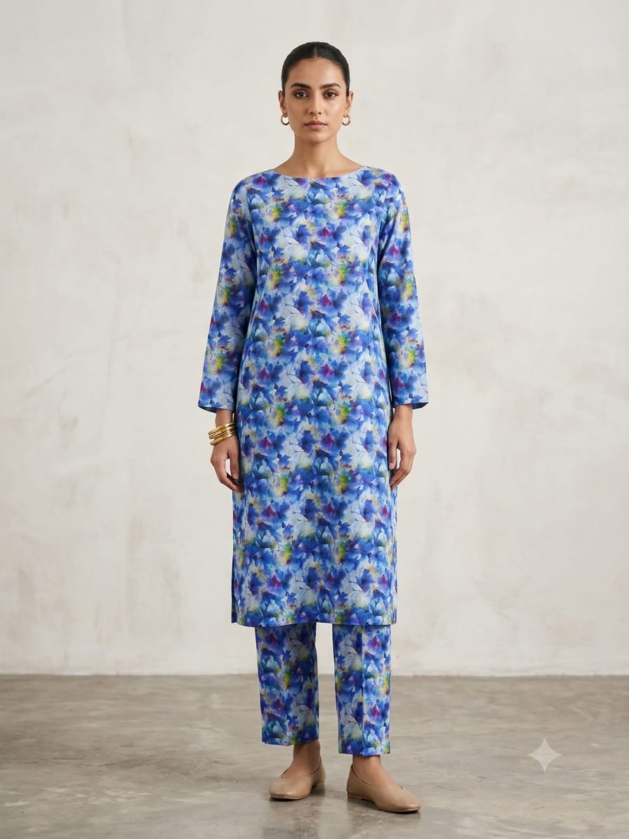 2-Pcs Suit Premium Quality By SO KAMAL C-16