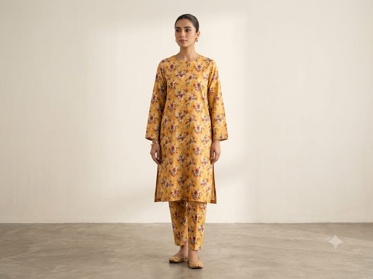 2-Pcs Suit Premium Quality By SO KAMAL C-17