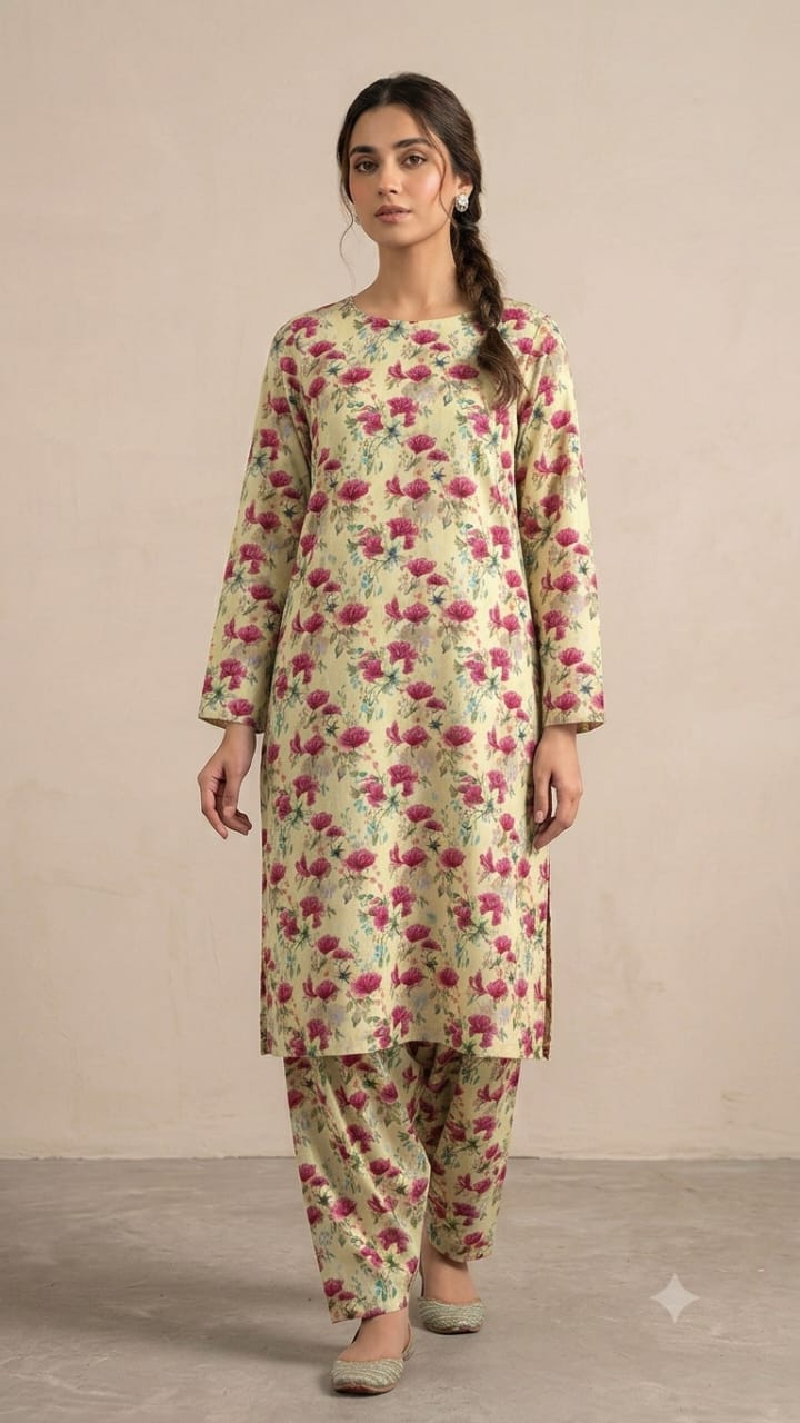 2-Pcs Suit Premium Quality By SO KAMAL C-2