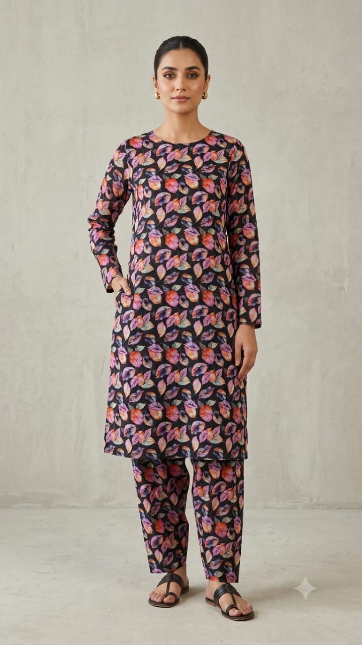 2-Pcs Suit Premium Quality By SO KAMAL C-6