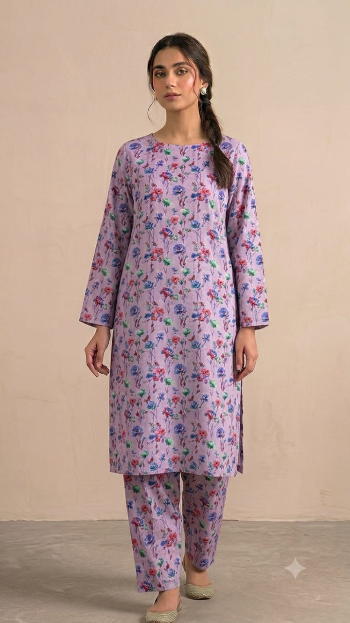 2-Pcs Suit Premium Quality By SO KAMAL C-8
