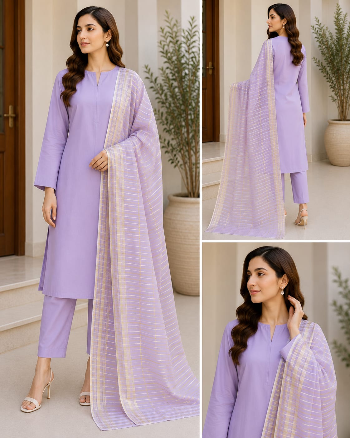 1-Pcs Plan Orghanza Duppata